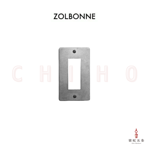 ZOLBONNE 壓鑄鋁合金3口(1連)面板