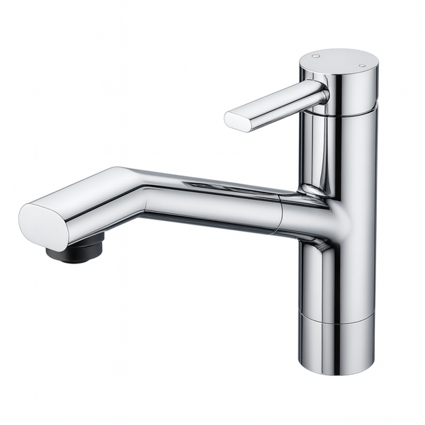 KVK 水龍頭 可伸縮單槍造型 時尚銀【KM908】