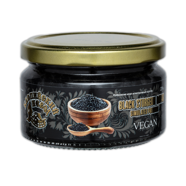 黑鱘魚子海藻風味醬(全素) 220g