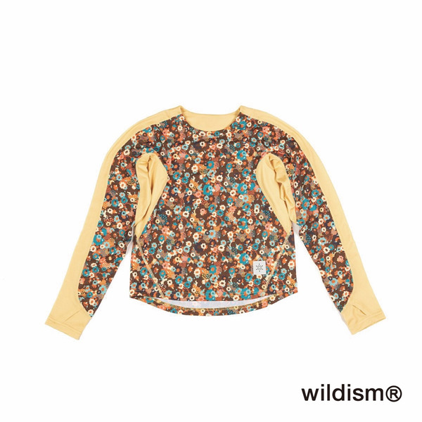 wildism® 孩童戶外機能服裝 FL-Camo 銀纖維吸濕速乾長Tee（水陸兩用）夏季慶典