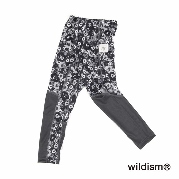 wildism® 孩童戶外機能服裝 FL - Camo 銀纖維吸濕速乾內搭長褲 冬日百景