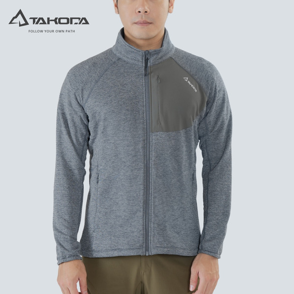 TAKODA Tipi 環保機能彈性登山夾克 男款 兩色 麻花藍