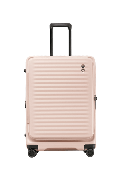ECHOLAC PC ZIPPER TROLLEY CASE PINK