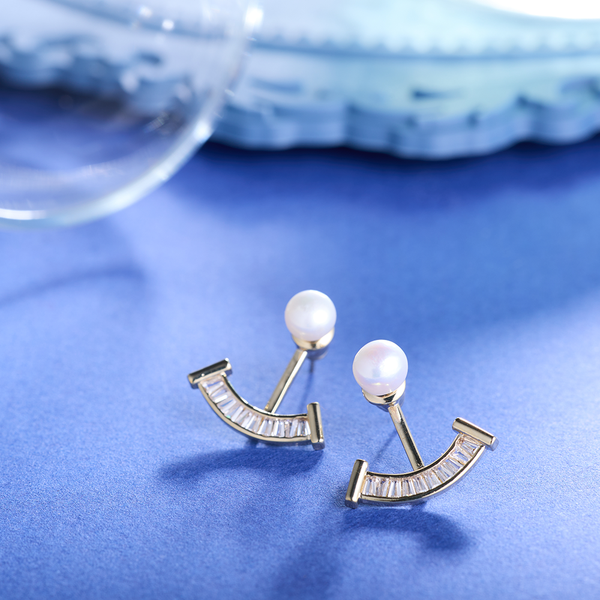 珍藏日記微笑耳環