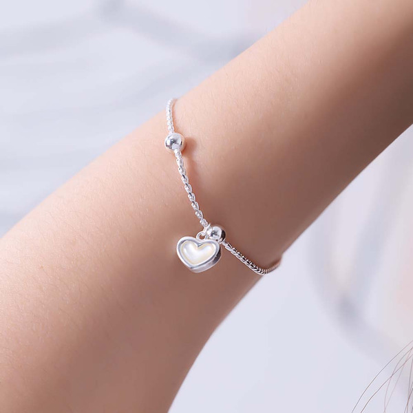[925純銀] 浪漫告白手鍊