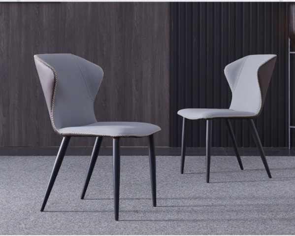 Perugia北歐風極簡皮質餐椅