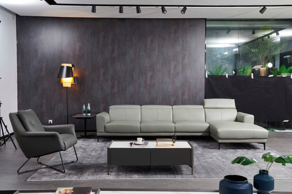 Statford牛皮沙發