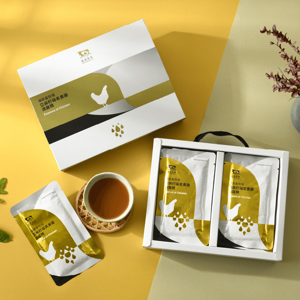純煉滴雞精禮盒10入(60毫升/包) | 農場晃晃農場晃晃Farm around you