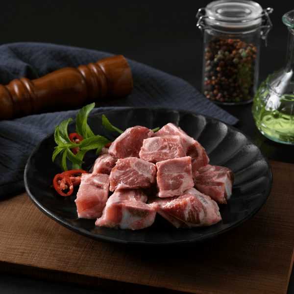 亞麻籽黑豬 豬小排 300克