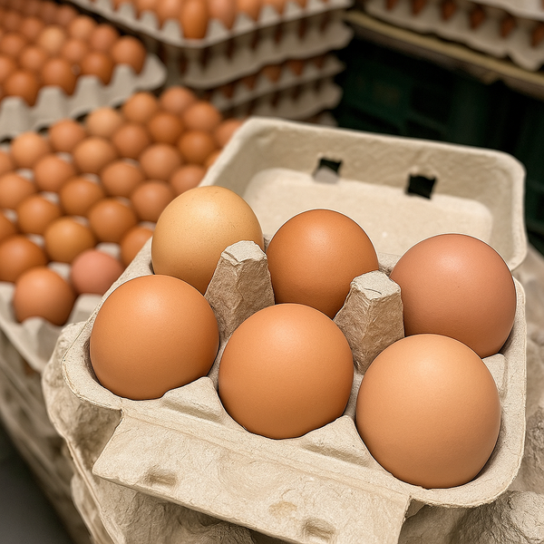 【限時特價】土雞蛋(10入/盒)x6 + 土雞巨無霸大蛋(6入/盒)x2