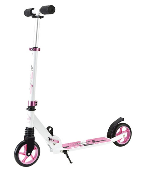 台灣品牌 折疊輕巧休閒滑板車-粉色