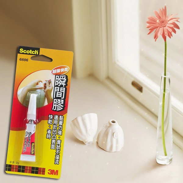 3M超級瞬間膠(2g) 6886