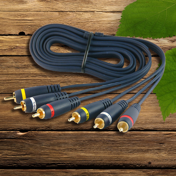 十全 AV立体連接線 AA214