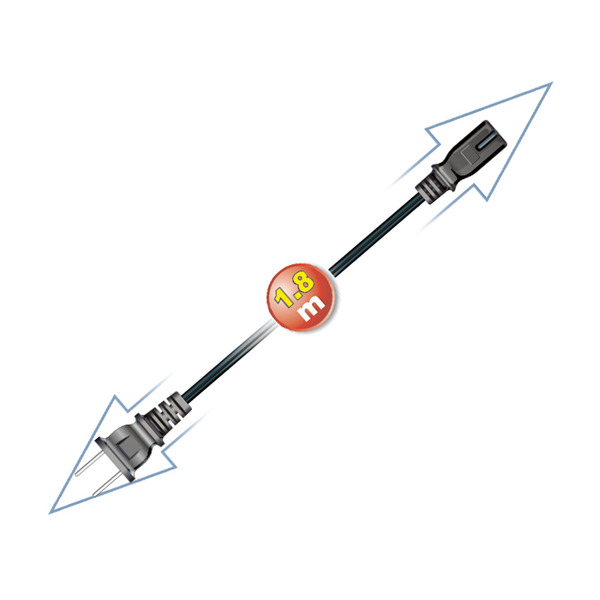 十全 錄音機電源線-8字形 AC11C