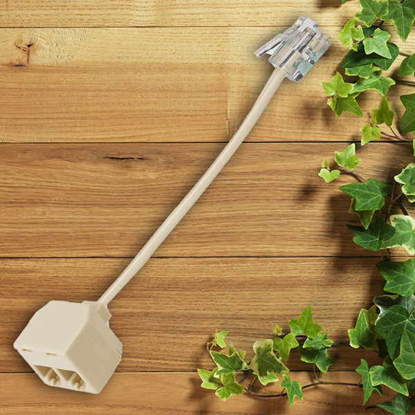 十全 一變二美式電話變換線 TA915/0.1M