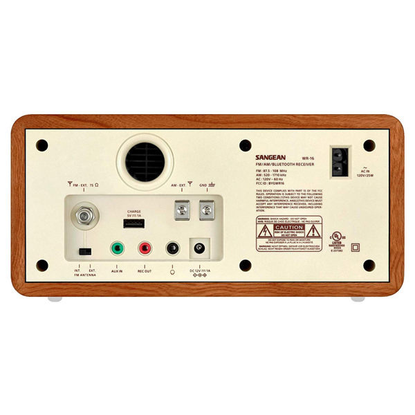 SANGEAN 調幅/調頻/藍牙二波段收音機 WR16