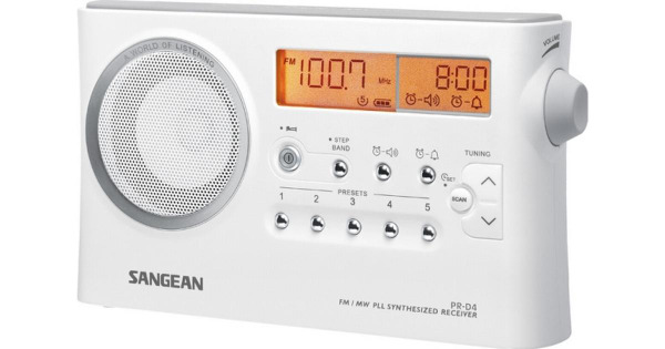 SANGEAN 調頻/調幅二波段數位式收音機 PRD4