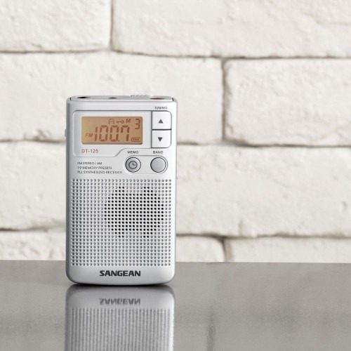 SANGEAN二波段數位式口袋型收音機 DT125