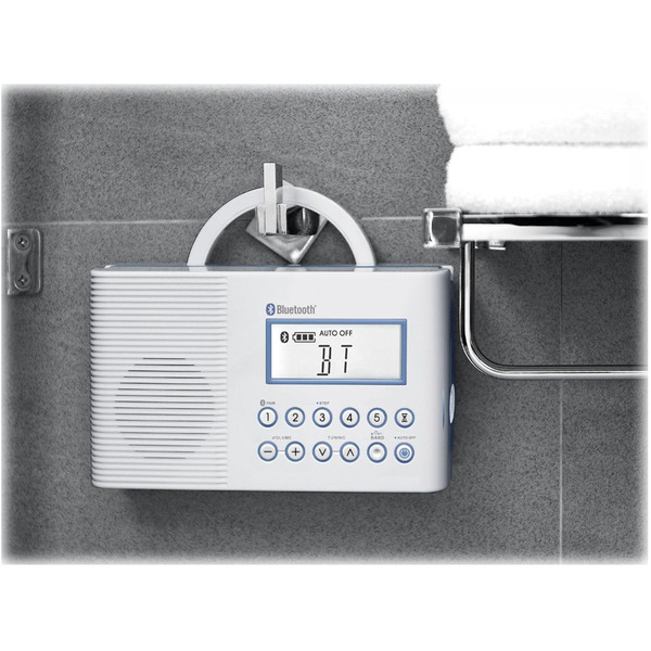 SANGEAN 藍牙浴適聽AM/FM二波段數位式收音機 H202