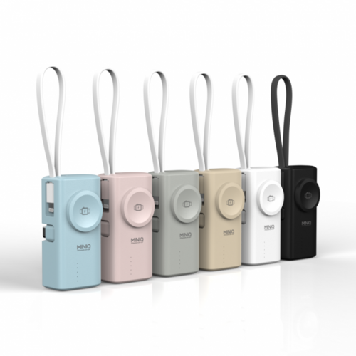 【MINIQ】 多功能膠囊快充行動電源/MDBP078QI