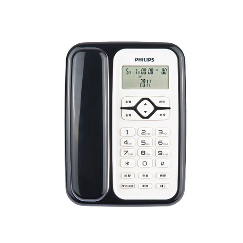 PHILIPS 五段亮度中文來電顯示有線電話/CORD020