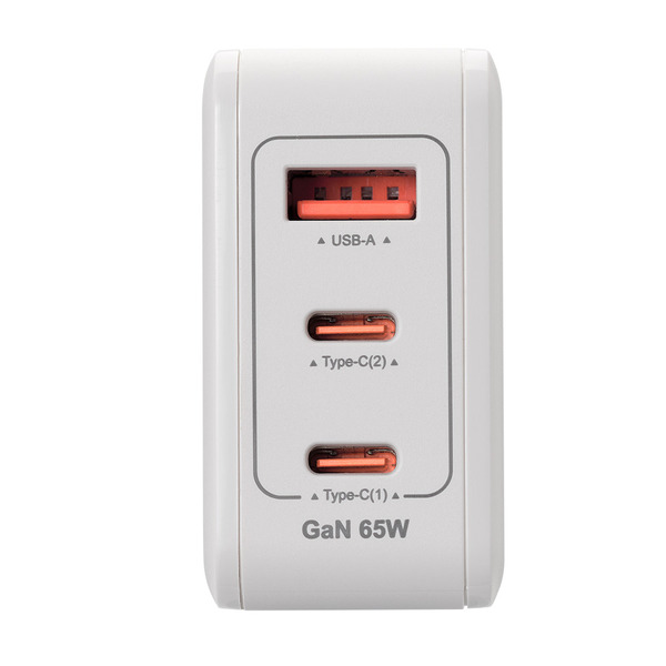 IOIO  65W C to C氮化鎵智慧型急速充電組 IOCP1868