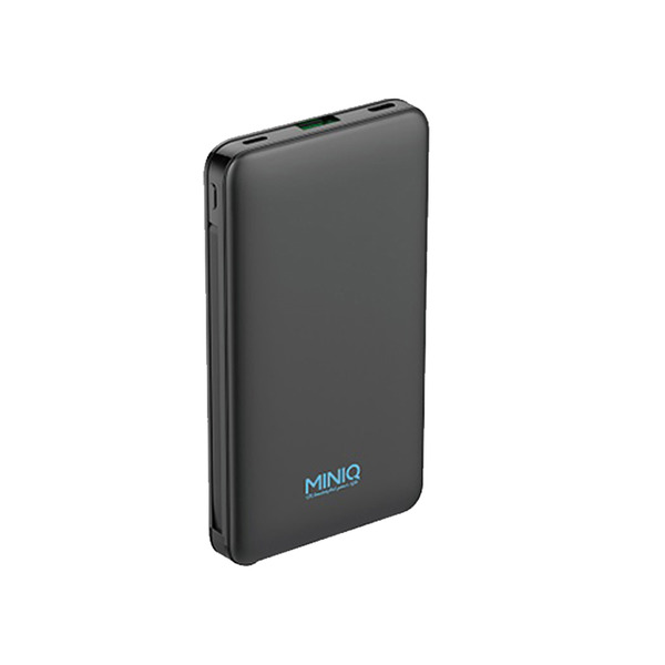 miniQ自帶快充雙線行動電源組MDBP068