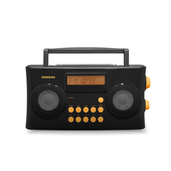 SANGEAN二波段 數位式時鐘收音機 調頻立體 RDS / 調幅 PRD17