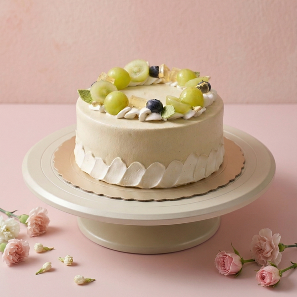 【母親節預購】茉莉蜜香白巧香緹 4-6吋