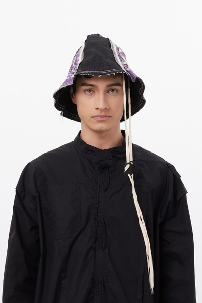 OLNS_Tulip Hat (Purple / Black)