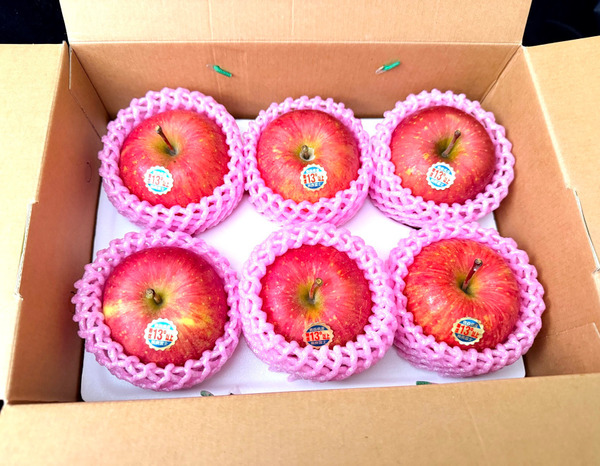 【精緻進口果物】美國華盛頓 Hunnyz 蜂蜜脆蘋果｜精選禮盒 6顆裝