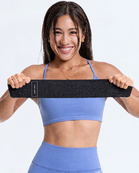 瑜珈翹臀阻力帶｜純粹黑