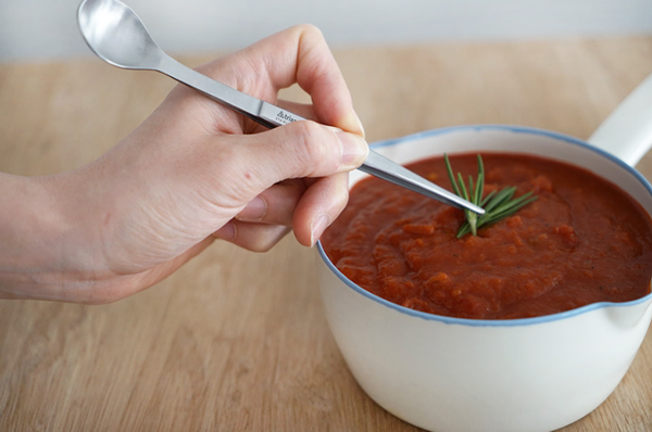 【德國Triangle】 主廚兩用試吃匙夾17CM 試吃夾 擺盤夾 銀色/金色/黑色