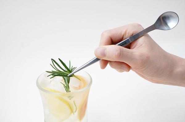 【德國Triangle】 主廚兩用試吃匙夾17CM 試吃夾 擺盤夾 銀色/金色/黑色