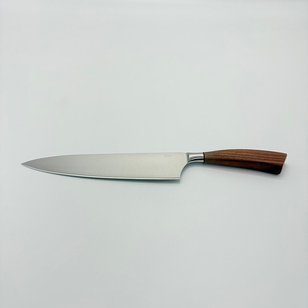 SALADINI 義大利手工主廚刀 25cm｜天然橄欖木握柄 胡桃木握柄 不鏽鋼廚房料理刀（5014O) (5014W)