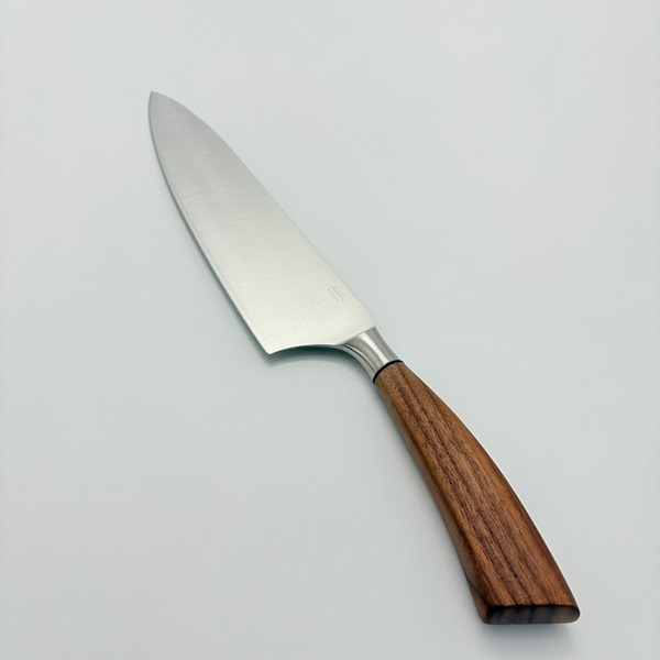 SALADINI 義大利手工主廚刀 25cm｜天然橄欖木握柄 胡桃木握柄 不鏽鋼廚房料理刀（5014O) (5014W)