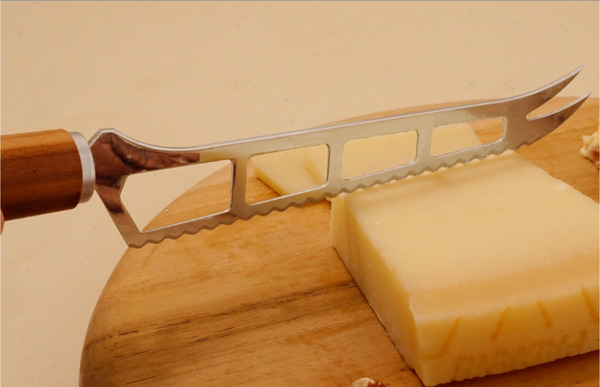【Triangle 三角牌】德國 起司刀 尖頭鋸齒李木握把起司刀(起司 帕馬森起司 鋸齒起司刀) 起司刀 德國製