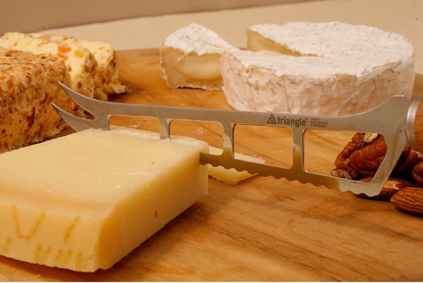 【Triangle 三角牌】德國 起司刀 尖頭鋸齒李木握把起司刀(起司 帕馬森起司 鋸齒起司刀) 起司刀 德國製