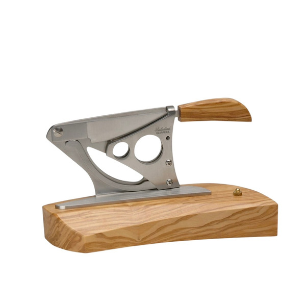 【SALADINI】SALADINI 頂級手工桌上型雪茄剪 橄欖木 雪茄剪 義大利純手工製作 口徑14/24MM