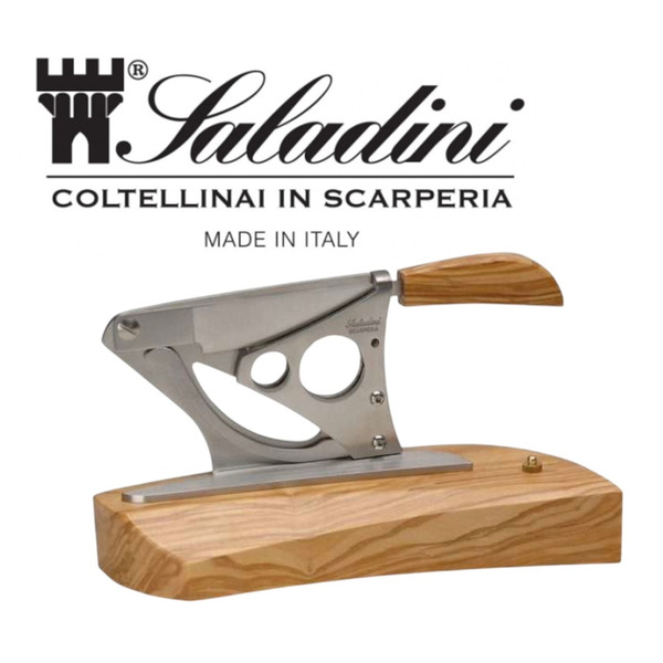 【SALADINI】SALADINI 頂級手工桌上型雪茄剪 橄欖木 雪茄剪 義大利純手工製作 口徑14/24MM