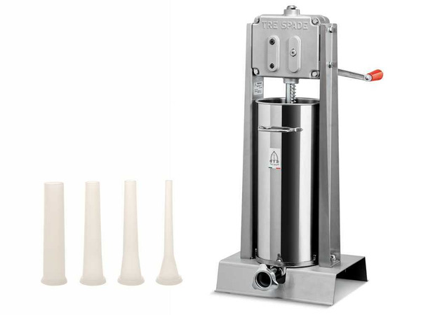 F22500/L Tre Spade MOD. 15/V DELUXE 義大利全不鏽鋼專業立式灌腸機 (15公升)