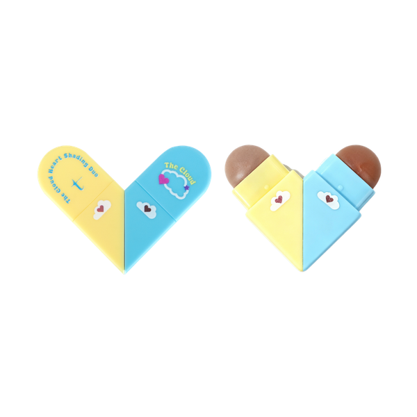 Tam Beauty 心型雙頭修容棒 2.1g*2