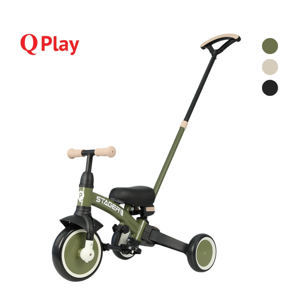 QPlay STAGER四合一兒童三輪車
