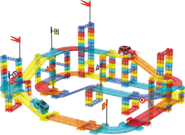 Jolly 軌道車磁力積木238片Jolly