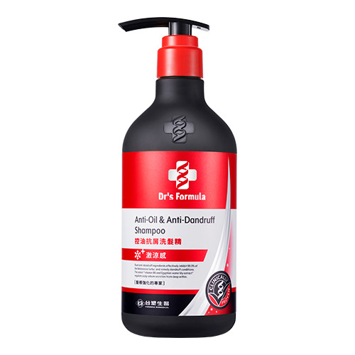 Anti-oil & Anti-dandruff Cooling Shampoo 580g