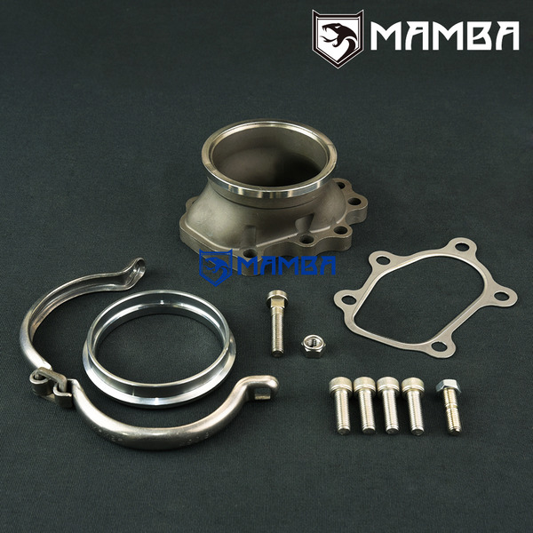 5 bolt to 3" V-band Dump Pipe Flange Nissan GT-R RB26DETT TB25