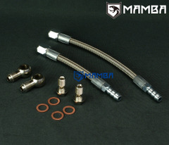 Turbocharger Water Coolant Line Kit Mitsubishi 4G15T Colt CZT Ralliart ...