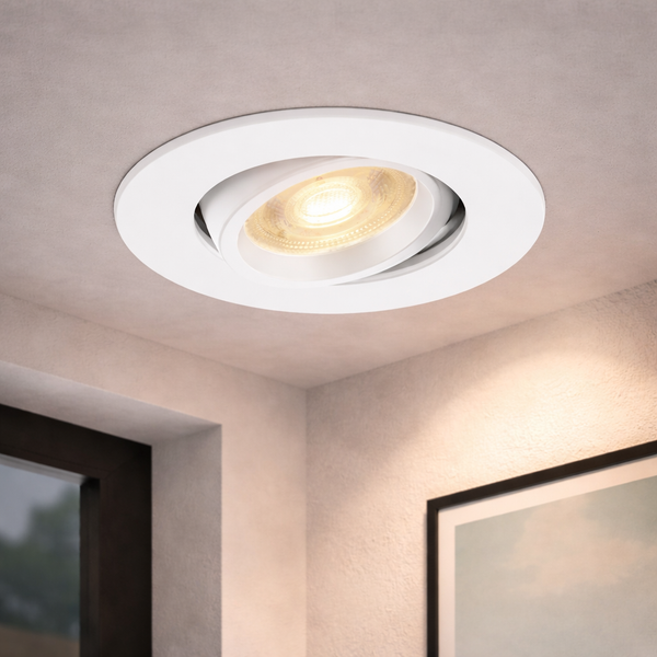 7公分｜MR16可調角崁燈 R01