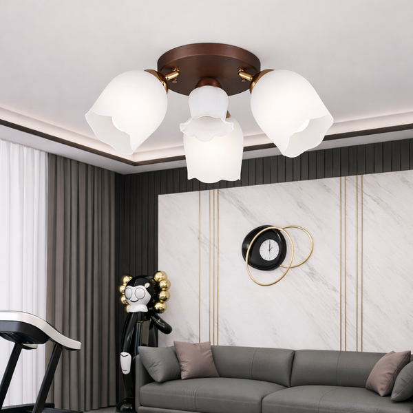 3+1｜附IC玻璃半吸頂燈 A43S