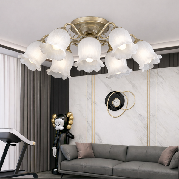 6+1｜附IC玻璃半吸頂燈 A32